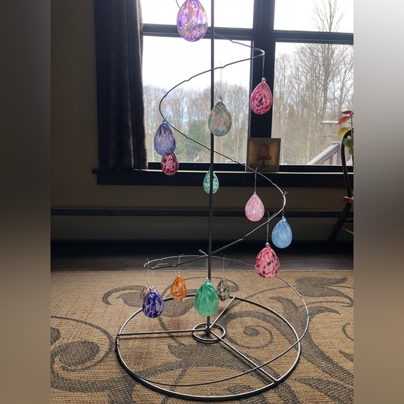 14 Vintage Colorful Handblown Eggs - Picture 2 of 16